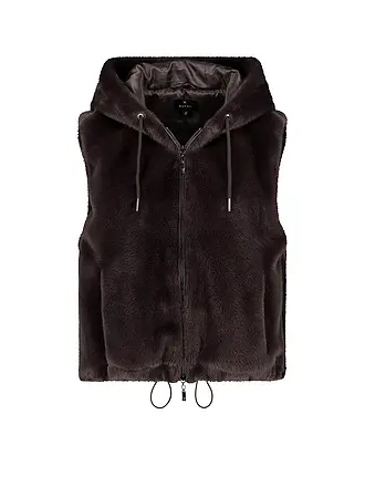 MONARI | Gilet in Felloptik | 